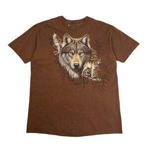 Vintage Wolf Graphic Tee XL